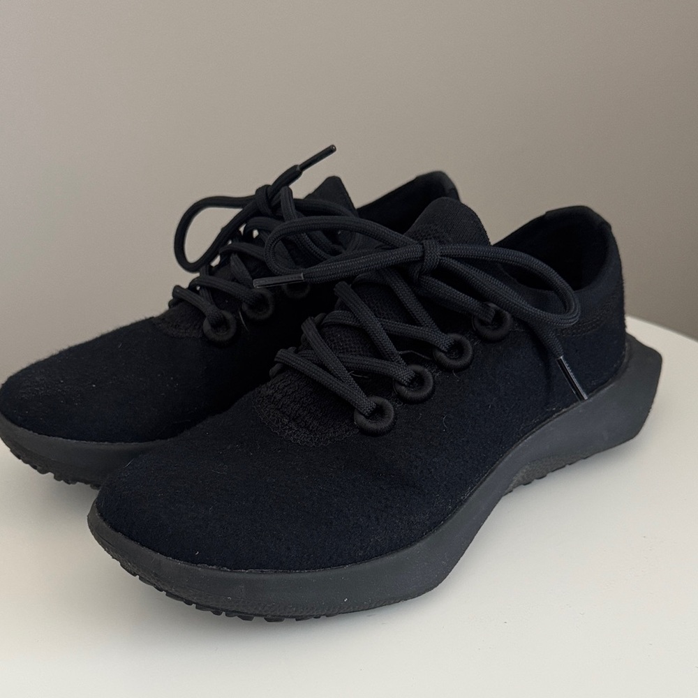 Allbirds Wool Dasher Mizzle Natural Black Sz 8